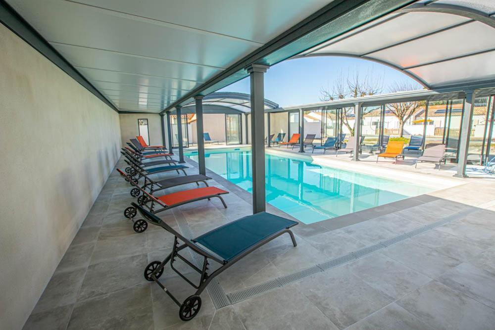Le Pacha Maison Avec Piscine/Parking/Wifi/Plages 5Kms Les Mathes Ngoại thất bức ảnh